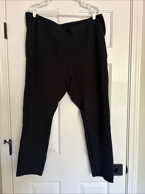 NWOT J Crew Black dress pants with side zipper size 20